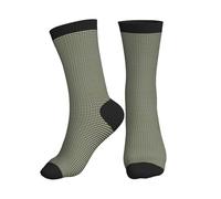 KLJnmbb Société Imprimé Tracteur Ferme Unisexe Chaussettes Mi-Tube Respirant Athlétique Course Gym Entraînement Activités Sportives, 3 noir, Taille unique