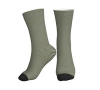 KLJnmbb Société Imprimé Tracteur Ferme Unisexe Chaussettes Mi-Tube Respirant Athlétique Course Gym Entraînement Activités Sportives, 1 noir, Taille unique