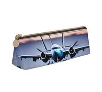 KLJnmbb Trousse à crayons élégante avec fermeture éclair Motif avion Fly