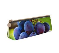 KLJnmbb Trousse à crayons élégante de grande capacité avec fermeture éclair pour outils d'écriture Motif raisin