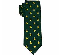 kljzzr Cravate géométrique carrée pour homme, canard, taille unique