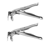 KLKNE Lot de 2 pinces pour grille de barbecue Primo Grill Dome Charbon Grill Smoker Grill