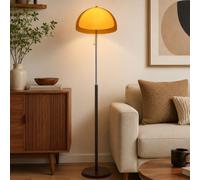 KlkrzJwy Lampadaire Champignon Orange 153 CM, Style Mid-Century Modern