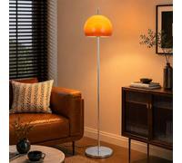 KlkrzJwy Lampadaire Champignon Orange 161 CM Pour Salon, Globe En Verre