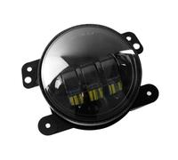 KLKWSFGFZK Phare antibrouillard Pour Jeep Pour Wrangler 1997-2018 JK TJ LJ Feux Brouillard Tout-terrain 4 Pouces Feux Brouillard À LED Jaune Ambre 60 W