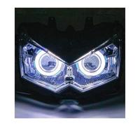 KLKWSFGFZK Pour Z1000 2010-2013 Z 1000 Phare Projecteur HID Moto Optique De Moto Ronde(Blue)
