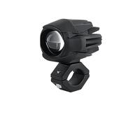 KLKWSFGFZK Projecteur LED Pour Moto 200 W Phare Antibrouillard Tout-terrain ADV GS UTV Camion Lampe Auxiliaire 12 V/24 V Optique De Moto Ronde(P2 1 PCS Light)