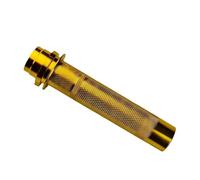 KLKWSFGFZK Ruban De Guidon Antidérapant Pour Surron Sur Ron Lightbee Light Bee XS L1E Segway X260 X160 Poignée De Tube D'accélérateur En Aluminium(Gold)