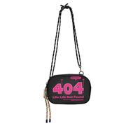 KLL 404 Error Life Not Found Sac à main à bandoulière pour homme pratique avec fentes pour cartes de crédit pour la randonnée et les voyages