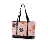 KLL Beau sac à main élégant pour ordinateur portable avec fermeture éclair en toile pour femme Grand sac à main pour salle de sport avec couches bolsos secret para mujeres