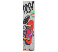 KLL Graffiti Doodle Bande antidérapante antidérapante pour skateboard 83 x 22,9 cm