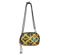 KLL Mini sac à bandoulière Halloween loup-garou noir chauve-souris citrouille pour homme tendance avec sangle réglable
