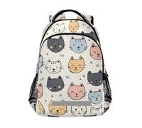 KLL Sac à dos coloré de 40,6 cm pour enfants avec sangle de poitrine pour école de 1ère année garçons filles bultos escolar para ni