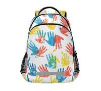 KLL Sac à dos d'école coloré pour enfants garçons avec clip de poitrine pour l'école de 1ère année garçons filles bulto para ni?os