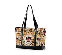 KLL Sac à main pour ordinateur portable de 14 pouces avec fermeture éclair - Grand sac à main pour vol avec couche bolsos secret