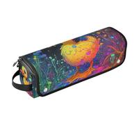 KLL Sac de voyage pour outils de coiffure avec tapis amovible résistant à la chaleur pour accessoires de coiffure pour fers plats, lisseurs, fers à friser, canard Happy Sweet Pet