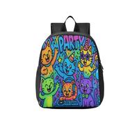KLL Sacs à dos pour enfants Cat Party Graffiti