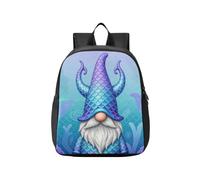 KLL Sacs à dos pour filles élémentaire sirène nain violet