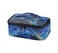 KLL The Starry Sky A Shooting Star Passing by Designed Fit and Fresh Sac à déjeuner de grande capacité avec poignée Motif lonchera termica para Hombre