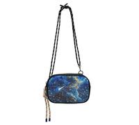 KLL The Starry Sky A Shooting Star Passing by Sac à main tendance pour femme avec fentes pour cartes de crédit