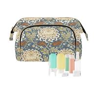 KLL William Morris Trousse de maquillage vintage avec chrysanthème