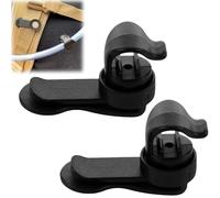 KLLJ Clips pour Tubes d'eau,2pcs Pince de Tuyau de Vessie d'eau,Magnetic Tube Clips,Clip Magnétique pour Hydratation,Universelle Pince de Sac d'hydratation,Amovible Pince de Serrage Magnétique