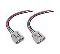 KLLJRFW 2 PCS Connecteur d'alternateur, 2650364 Pigne de bouche d'alternateur, Remplacement du faisceau de fiche du régulateur pour moteur de 2,5 L 2007-2009