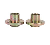KLLJRFW Siège de Montage de pignon, Support de pignon de Disque de Frein d'essieu arrière 2 pièces pour Kart VTT à 4 Roues Bricolage, Alliage d'acier 28T 28 mm pour vélos VTT de 50 à 250