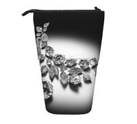 KLLTYHMU Diamond Jewelry Trousse à crayons télescopique de luxe avec support pour crayons et fournitures de bureau