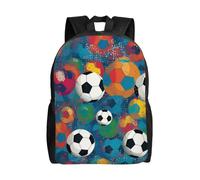 KLLTYHMU Sac à dos de voyage coloré pour ordinateur portable, imperméable, léger, mignon, pour femmes et hommes, sac à dos décontracté