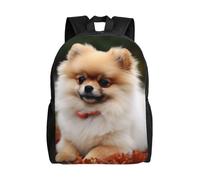KLLTYHMU Sac à dos de voyage pour ordinateur portable à poils courts - Imperméable et léger - Pour homme et femme - Style décontracté