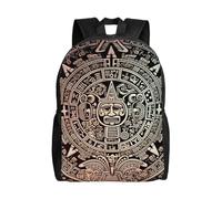 KLLTYHMU Sac à dos de voyage pour ordinateur portable - Calendrier maya - Fin du monde - Imperméable - Léger - Joli sac à dos pour femme et homme - Style décontracté