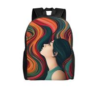 KLLTYHMU Sac à dos de voyage pour ordinateur portable - Imperméable et léger - Pour femme et homme - Style décontracté