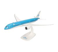 KLM Boeing 787-9 Dreamliner - PH-BHP “Tulp/Tulip” | Échelle 1:200, avion détaillé en plastique avec support d'affichage, design réaliste, pas de colle nécessaire