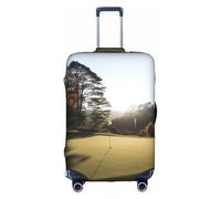 KLNBV Housse de protection pour valise de golf - Convient pour quatre tailles de valises, blanc, Medium