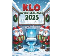 Klo Adventskalender: 24-Tage-Rätsel: Wortsuche, Sudoku & Labyrinthe + Vaterwitze | Lustiges Geschenk für Männer & Frauen, perfekte Badezimmer-Unterhaltung