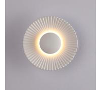 Klobvtt Applique Murale Ronde Applique Murale à LED éclairage luminaire Mural Moderne, Lampes de tête de lit 5W Appliques murales Nordiques pour Salon Chambre Restaurant décoration de la Maison