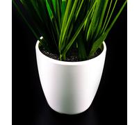 Klocke Dekorationsbedarf Plante artificielle - herbe dans un pot - 3 pièces - hauteur : 36cm - couleur : vert - herbe artificielle/décoration de table
