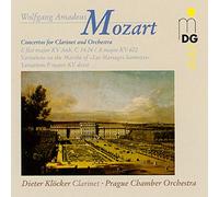 Klocker Dieter (clarinette) – Concertos pour clarinette KV 622 / KV 14 04 – Variations