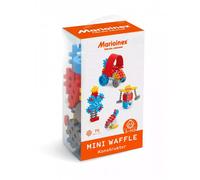 Klocki konstrukcyjne Mini Waffle (70 elementów), chłopięce Mario-inex