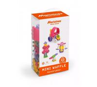 Klocki konstrukcyjne Mini Waffle (70 elementów), dziewczęce Mario-inex