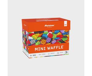 Klocki Marioinex Mini Waffle 500 Teile, pastellfarben