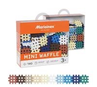 Marioinex Mini Waffle Building Blocks Set 3 Construction Game 140 Pieces Clair Enfants