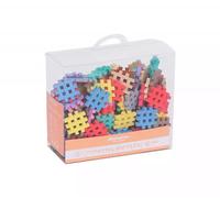 Marioinex Waffle Mini Pastel Building Blocks 140 Pieces Multicolore Enfants