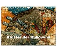 Klöster der Bukowina (Wandkalender 2026 DIN A4 quer), CALVENDO Monatskalender: Die schönsten Moldauklöster in Rumänien