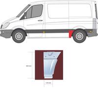 KLOKKERHOLM Panneau Latérale avant Droit pour Mercedes-Benz Sprinter 3-T Box VW