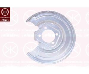 KLOKKERHOLM Splash Disque de Frein Essieu Arrière Gauche pour Toyota Auris NRE15