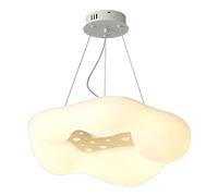 KLONWG Plafonnier LED de Style crème pour Chambres d'enfants - Design de Lustre Minimaliste Wabi-sabi - Style Nordique pour Chambres de garçons et de Filles, Salons et salles à Manger - D