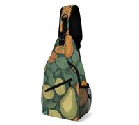 KLOPH Housse de protection pour valise de voyage - Feuilles et poires - Élastique - Lavable - Anti-rayures - Spandex - Convient aux bagages de 45,7 à 81,3 cm - Style 3, 38 x 20 cm, Style-3, 38x20cm