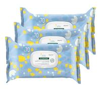 Klorane Baby Lingettes Nettoyantes Douces 3 Unités de 70 lingettes